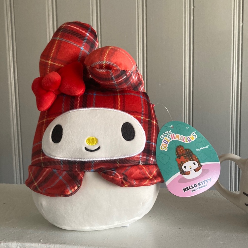 NWT- Hello Kitty- My Melody - Original Squishmallows Plush